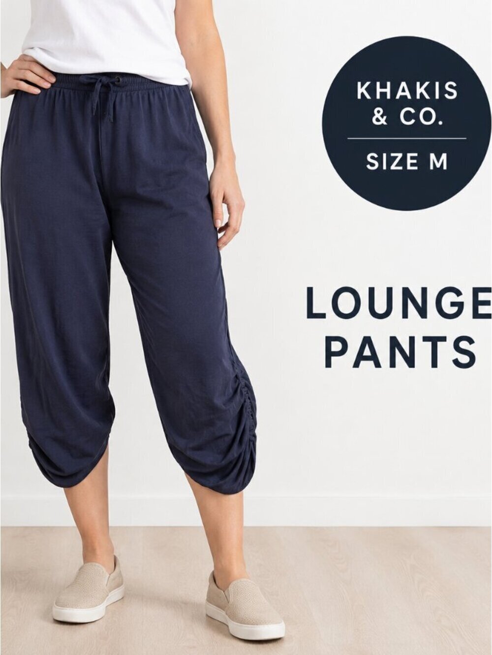 Khakis & Co | Women's Sz M | Navy Blue Lounge Pants